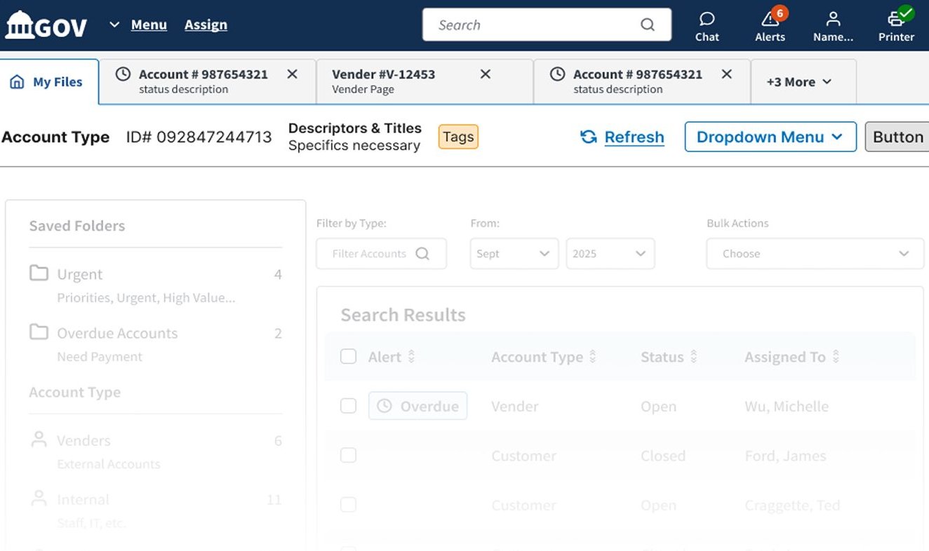 Screenshot of the redesigned toolbar