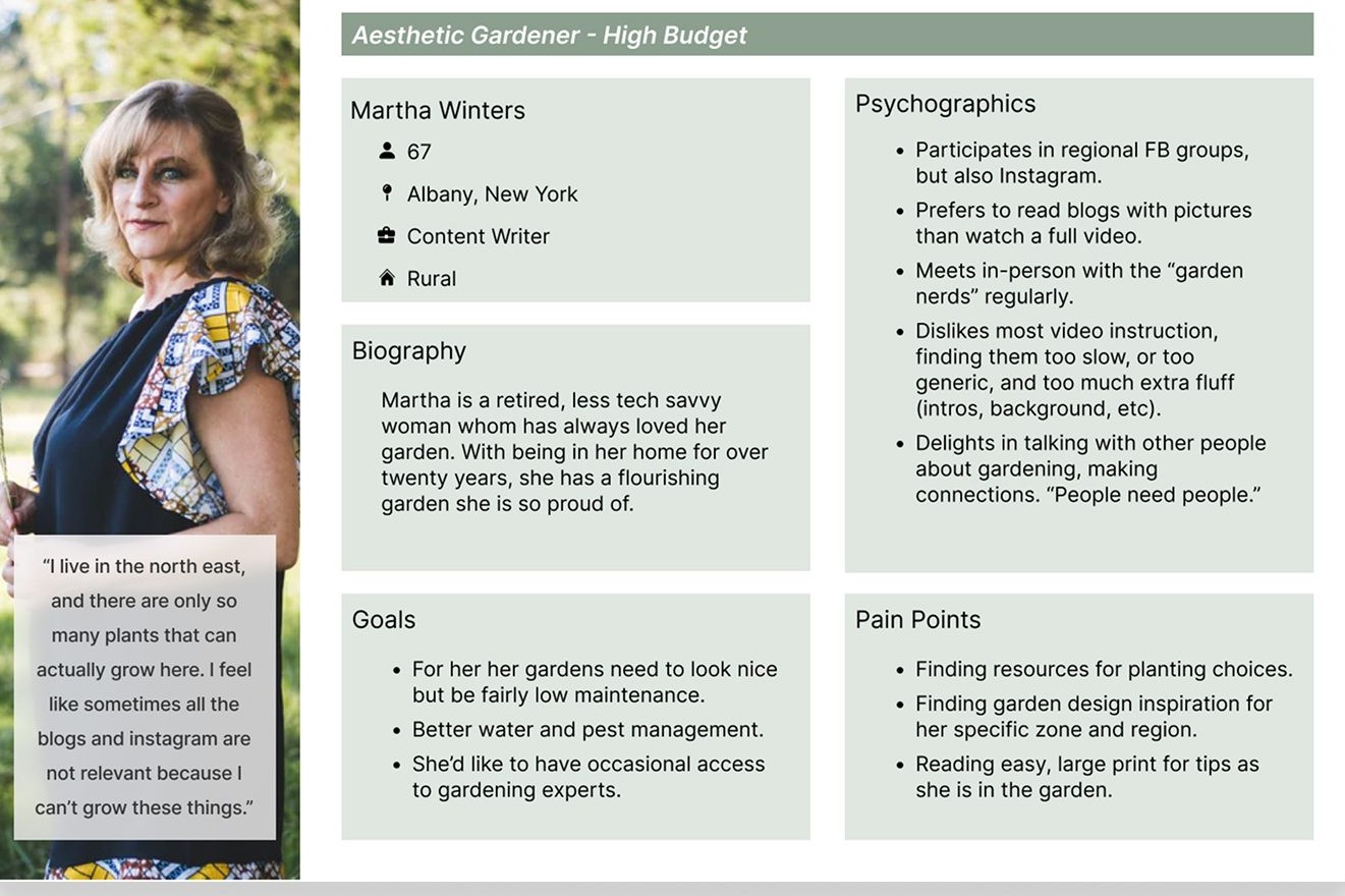 Persona: The Aesthetic Gardener, Big Budget